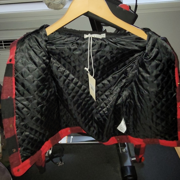 Flannel  Sherpa Jacket - Picture 4 of 5